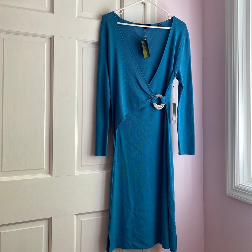 NWT BCBGMAXAZRIA dress in royal blue